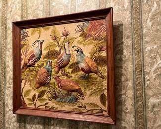 Quilted Fabric Framed 