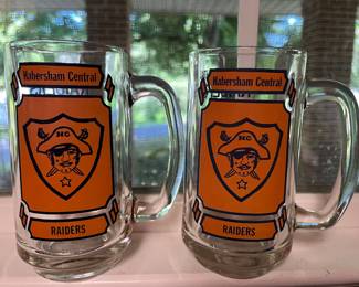 Habersham Raiders Mugs 1980s