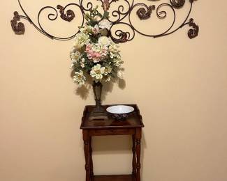 Metal Wall Art, Telephone Table
