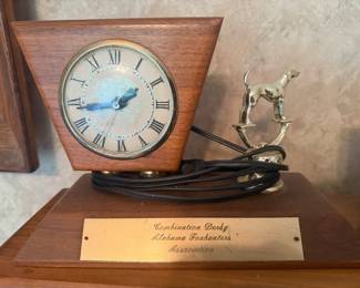 Mid Century Clock Trophy