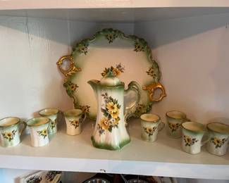 Beautiful Chocolate Pot Set