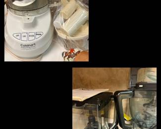 Ninja. Cuisinart food processor