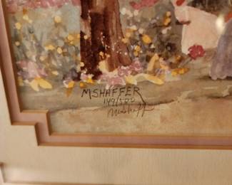 Mary Shaffer sprint, signed and numbered 149/500