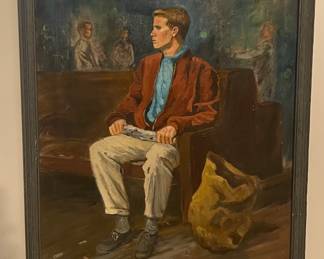 M. Shoquist oil on canvas Ed Slipek collection 