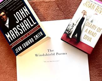 Signed copies from the estate of Ed Slipek 
