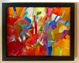 Eugene Vango acrylic on board