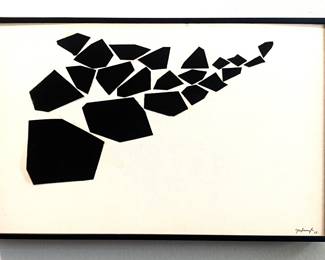Robert Goodnough 2-D construction 1969