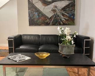 In the style of Le Corbusier “Grand Confort” sofa