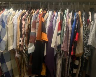 Clothes large, X-large. 2XX