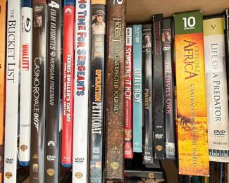 Assorted DVD and Blu-ray Movies Collection