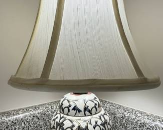Imari Style Ginger Jar Table Lamp