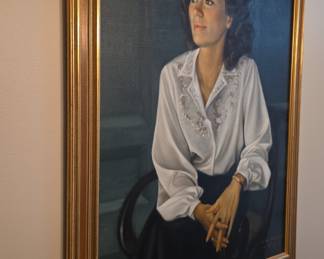 Portrait of a Woman by J.W. Kelley, 1962