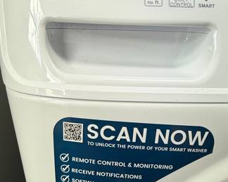 GE Appliances GFW550SN2WW Smart Front Load Clothes Washer