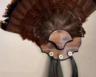 Turkey Fan and Beard Display Mount