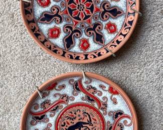 Bonis Pottery Greek Terracotta Decorative Plates