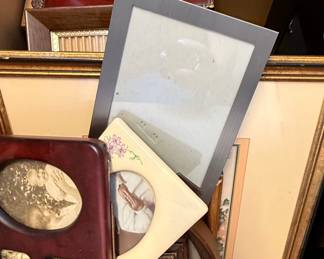 Assorted Ornate Gilt and Wood Picture Frames Lot