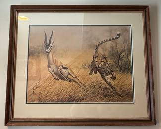 Guy Coheleach "The Chase" Limited Edition Print