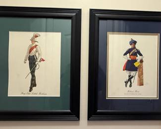 British Military Uniform Prints Style