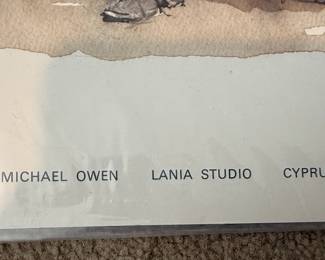 Michael Owen Lania Studio Cyprus Prints