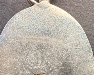 Sterling Silver Oval Abalone Pendant Style