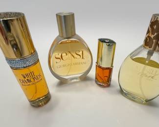 Guerlain Shalimar Eau de Parfum and Other Perfume Bottles