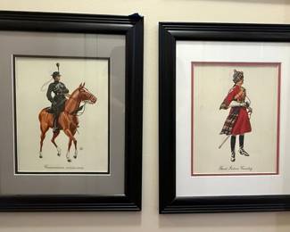 British Military Uniform Prints Style