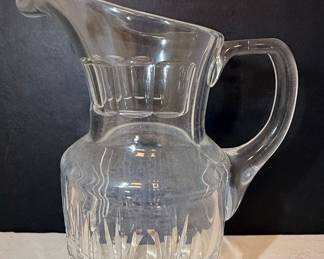 Cut Crystal Pitcher Style
