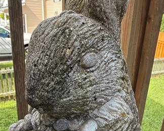Stone Bunny Planter