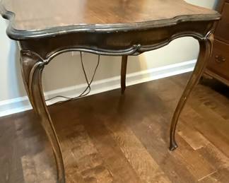 Louis XV Style Cabriole Leg Side Table