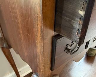 Queen Anne Style Mahogany Lowboy