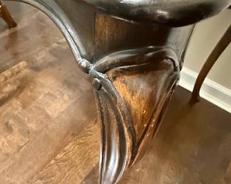 Louis XV Style Cabriole Leg Side Table