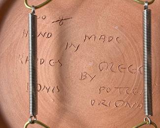 Bonis Pottery Greek Terracotta Decorative Plates
