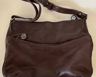 Brown Leather Shoulder Bag