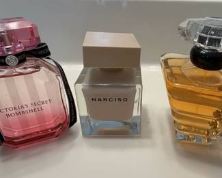 Guerlain Shalimar Eau de Parfum and Other Perfume Bottles