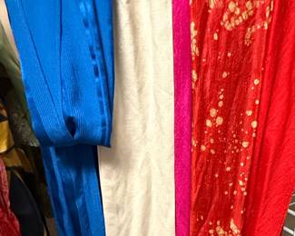 Assorted Scarves and Textiles
