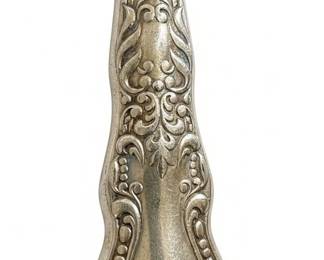 Silver Plated Cake Server with Floral Handle