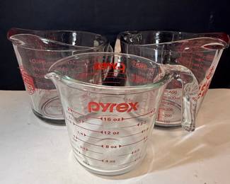 Pyrex and Anchor Hocking Measuring Cups