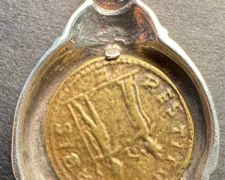 Roman Style Coin Pendant