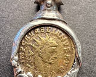 Roman Style Coin Pendant