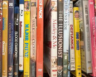 Assorted DVD and Blu-ray Movies Collection