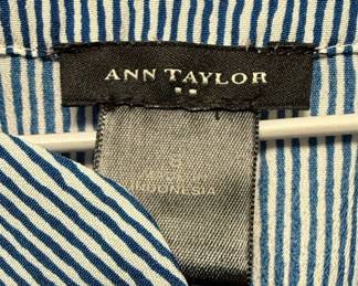 Ann Taylor Striped Blouse