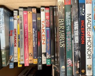Assorted DVD and Blu-ray Movies Collection
