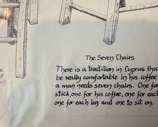 The Seven Chairs by Moore, 1985