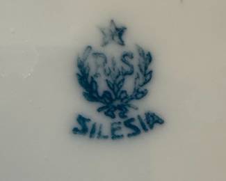 RS Germany Hand-Painted Rose Dish