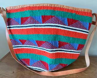 Handwoven Sisal Shoulder Bag