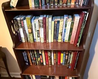Vintage Wooden Bookshelf