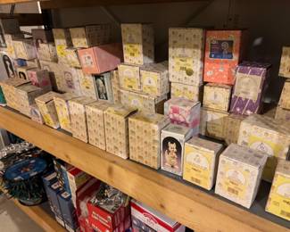 Gigantic Precious Moments collection, all over house. Most have boxes!!