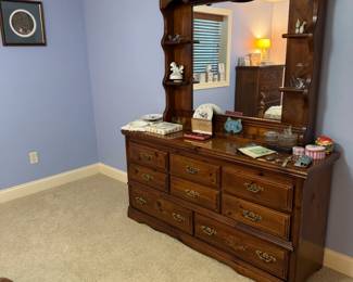 Nice dresser! Lots of storage