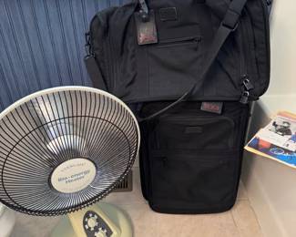 Tumi suitcase and luggage Bio-energy heater fan, Evergain
