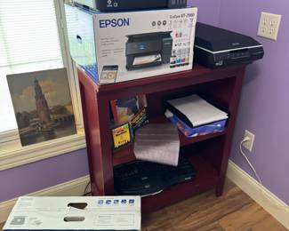 Nice, newer Epson printer and nice Epson scanner.